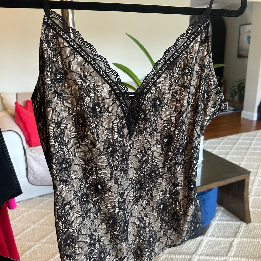 Elodie Black Lace Bodysuit